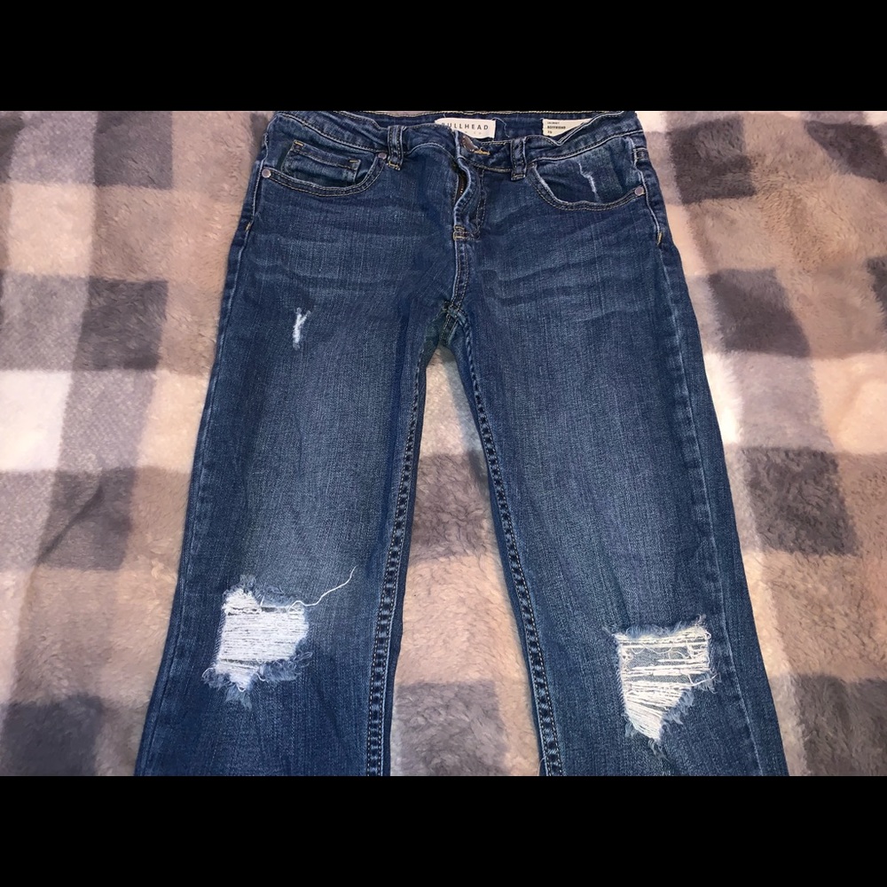 Bullhead Skinny Boyfriend Jeans